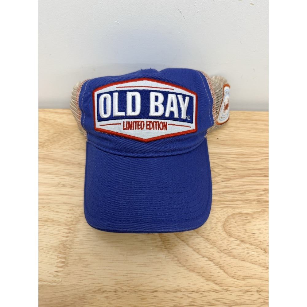 Old Bay Limited Edition Mesh Cap Hat "The Taste Of Summer" OSFM #64‎